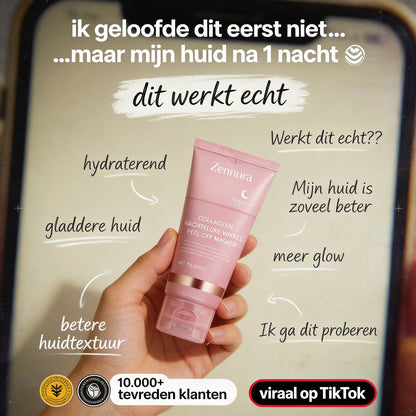 Zennura Collageen Nachtelijk Wikkelmasker
