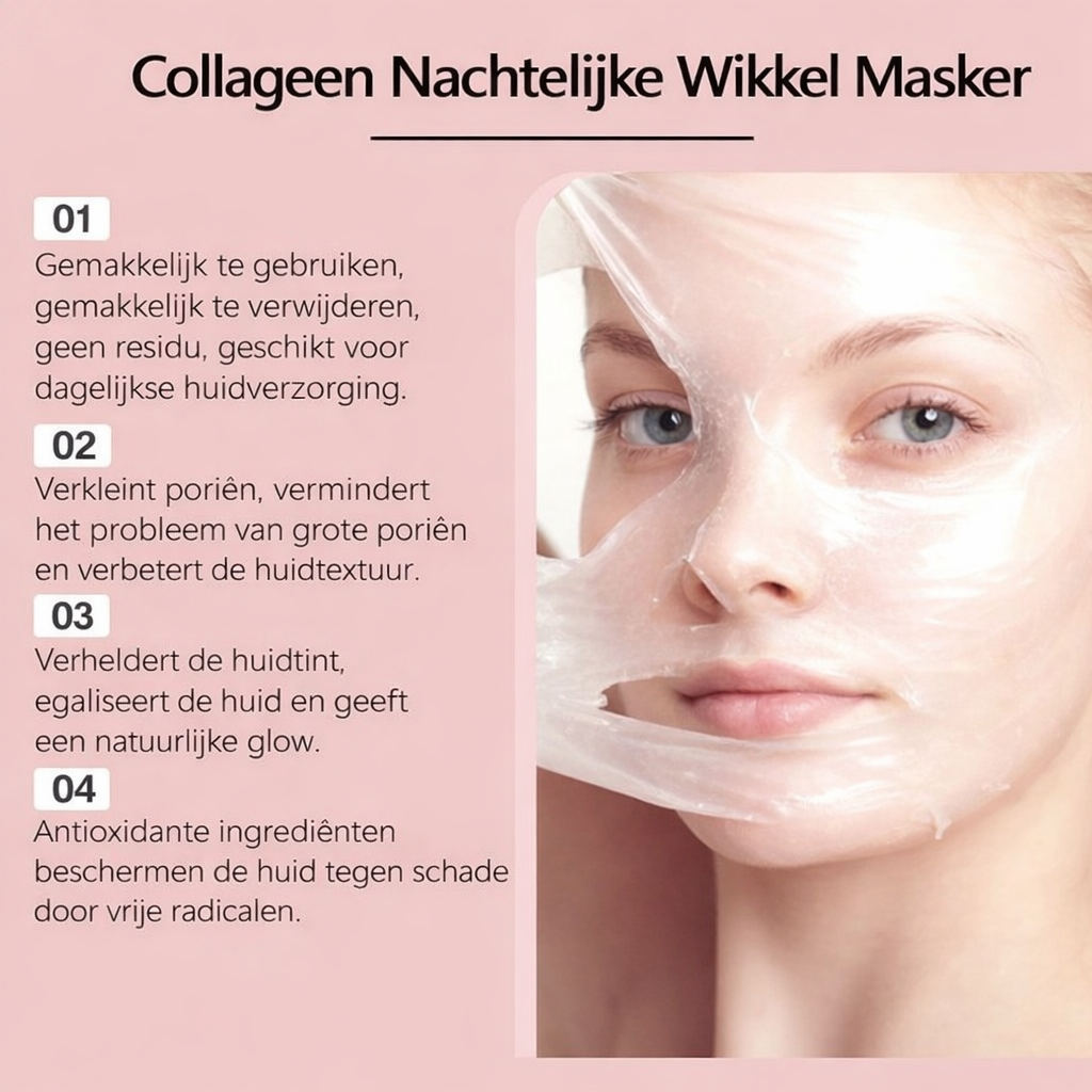 Zennura Collageen Nachtelijk Wikkelmasker