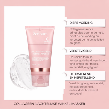 Zennura Collageen Nachtelijk Wikkelmasker